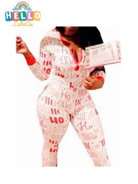 Woman’s One -piece jumpsuit full body onesie.